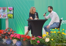 En last but not least deed Erwin Giezen, marketing manager bij MNP Flowers, een kort woordje waarin hij de Xerochrysum bracteatum Granvia Gold introduceerde.